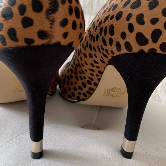 Lord & Taylor calf hair leather shoes - Picture 5 of 7